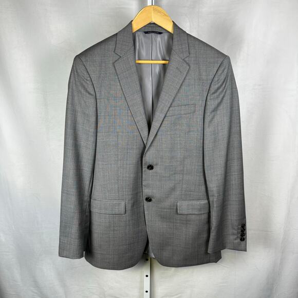 Ralph Lauren Wool Stretch Two Button Gray Sport Coat Men's 38R - Picture 1 of 10